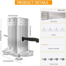 SDVantage BBQ Skewer Meat Maker Meat Skewer Tool Kebab Making Box, Kebab Maker Grill, Reusable BBQ Meat Skewer Maker Box for Barbecue Skewer, Outdoor Picnic Camping