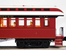 Lionel New York Central Wood Combine Coach 2 Pack O Gauge Natural Color