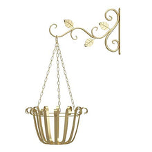 GGGUOJINN European Style Wall Hanging Flower Pot Support Bracket Hook Iron Hanger Plants