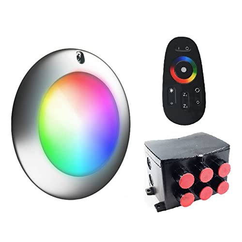 Discount Pool Mart HD Inground Swimming Spa LED Light Color Changing 24V Sealed Made in Australia Clear
