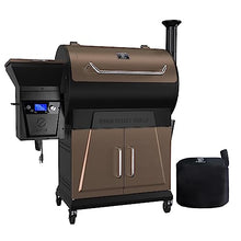 Z GRILLS Pellet Grill Smoker with PID 2.0 Controller, LCD Screen, 2 Meat Probes, 697 sq in Cooking Area, Huge Storage Cabinet, Rain Cover Bronze