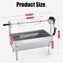YXCUSAM Electric Grill Kit, Portable Grill, Multi-Function Height Adjustable Grilling Fork, Suitable for Chicken/Beef/Lamb