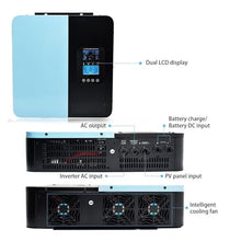 LVSEDTAL 5KW 24V 48V60V 72V 90V 60A Pure Sine Wave Power Solar Inverter Controller for Off-Grid Solar(24V,110V)