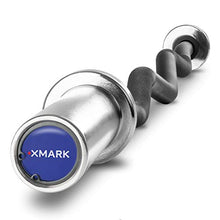 XMark Olympic Bar Curl Bar with Weights Offer Black Diamond Plates 115 lb Set