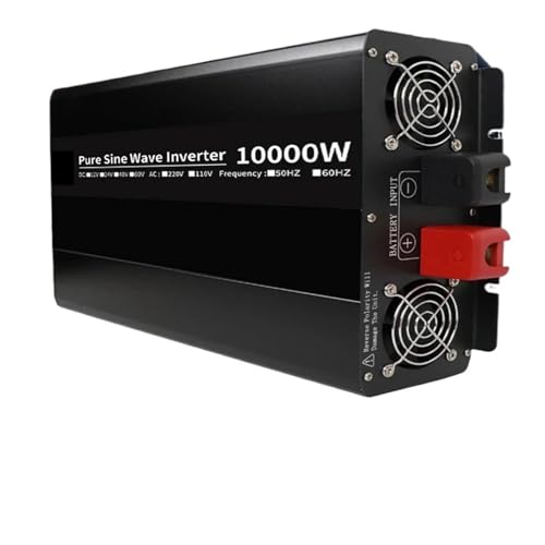 7000W 10000W Inverter 12V 24V 48V to AC 220V 230V Pure Sine Wave Solar Power Inverter Transformer Voltage Frequency Converter(7000W,12V_220-230V 60HZ_USA)
