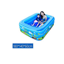 Inflatable Pools for Kids Small Family Interaction Summer Pool Party Air Swimming Pool Suitable for Outdoor Garden Summer Backyard Water Party