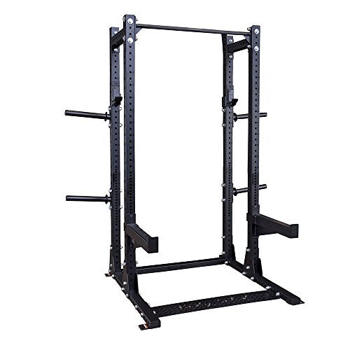 Body-Solid Pro Clubline Extended Half Rack Package Black