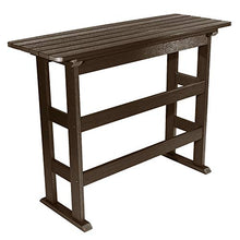 highwood Lehigh Bar Height Balcony Table, Weathered Acorn