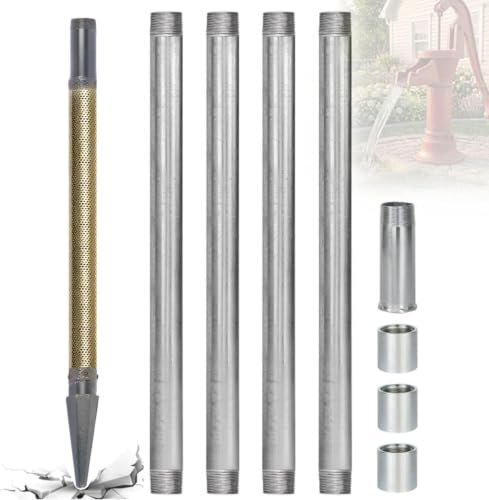 Sandpoint Well Drilling Hardware, 1-1/4 Inch Stainless Steel Drive Point
