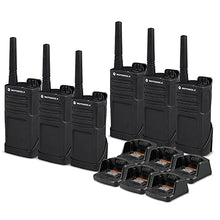 Motorola Solutions RMM2050 2-Way Radio 6 Pack Bundle