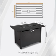 Outdoor Fire Pit Table with Steel Construction and Lid for Patio Use