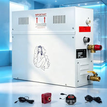 Pvxa 3KW/4KW/6KW/7KW/8KW/9KW/15KW 220V-240V Steam Showers Sauna Steam Generator, Stainless Steel Steam Shower Generator, for Home Spa Bathroom 220V-21KW
