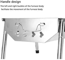Barbecue Grill Barbecue Charcoal Grill Stainless Steel Portable BBQ Tool Kits for Outdoor Cooking Camping Hiking Picnic Patio Smokers