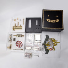 Helixsun DIY Steam Beam Engine Model Kit Full Metal with Boiler & Flyball Governor