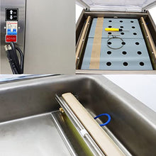 INTBUYING Single Chamber Vacuum Packaging Machine 20inch Sealing Length 110V