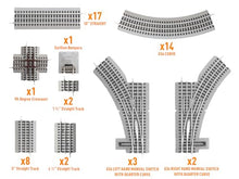 Lionel Deluxe FasTrack Pack Layout 4 Gray