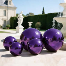 YDJIANCAI 1PSC Mirror Gazing Ball for Garden Decorations, Stainless Steel Gazing Balls, for Home Garden Pond Outdoor Swimming Pool Decoration(Size:20.47in/52cm)