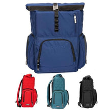Lennox Backpack Cooler, Royal Black 28 Can Beach Cooler Backpack with 3,350D Nylon Lining, Backpack Coolers Insulated Leak Proof by Sovaro