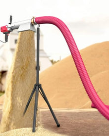Industrial Screw Conveyor Machine for Agricultural Product Pellets/Construction Pellets - 1500W Portable Powder Transfer Equipment, Heavy Duty Screw Feeder Machine for Agriculture/Factories (R, 60in)