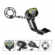 JIQHOHX Underground Metal Detector, Underground Metal Detector Waterproof Jewelry Treasure Gold Digger Hunter Adjustable Finder High Accuracy Lightweight
