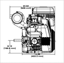 Briggs & Stratton 61G277-0008-J1 Vanguard EFI 40 HP 993cc Horizontal Engine