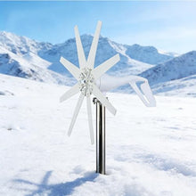 HYZHANHONG 1000W 48V Wind Turbine Generator Kit, 8-Blade Windmill with MPPT Controller & Brake Switch, Perfect for Supplementing Solar Panels,220V
