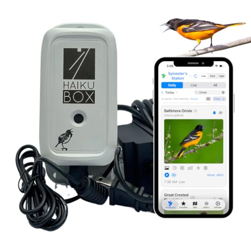 Haikubox Bird Song & Call Identifier: 24/7 backyard sound identification