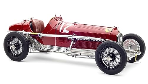 CMC M-226 Tipo B (P3) Red Cutoff Model 1/18 Diecast Car Limited Edition with Display Case