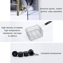 Wlikoci Commercial Gas Fryer with Basket, LPG Gas Deep Fryer,Gas deep Fryer Outdoor,for French Fries Turkey