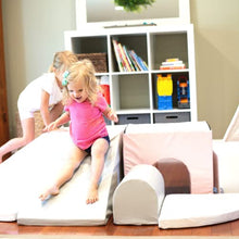 Foamnasium Adventure Indoor Foam Playset 7-Piece Baby Blue