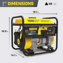 Champion 1500-Watt Portable Generator