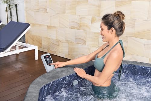Bestway SaluSpa Paris ThermaCore UltraFit Smart Airjet Plus 6 Grey Marble