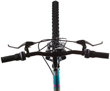 Titan Women's Mountain Bike 21-Speed Suspension 17-Inch Frame Black and Teal