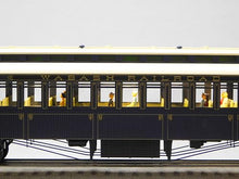 Lionel Wabash Wood Baggage Coach 2 Pack O Gauge #343#402 Natural Color