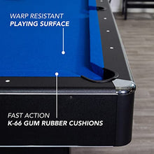 Hathaway Hustler Pool Table Blue