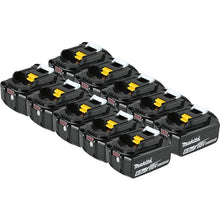 Makita BL1860B-10 18V LXT Lithium-Ion 6.0Ah Battery, 10/pk