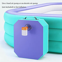 Inflatable Pool for Adults, Blow Up Pool Large, Rectangular Wading Pool for Kids, Family Swimming Pool for Above Ground, Indoor, Outdoor, Backyard, Garden (Color : /Green-260 cm)