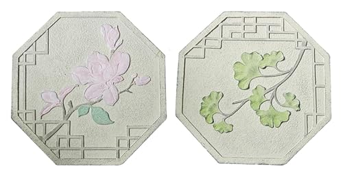 Garden Stepping Stones, Garden Stone, Garden Stepping Stone for Garden Decor, Outdoor Paving Stone, for Lawn/Walkway