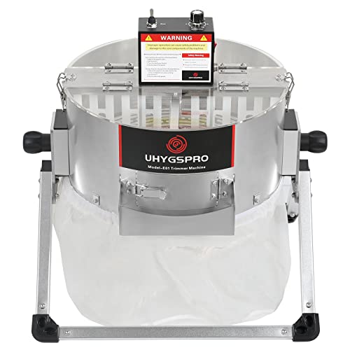 UHYGSPRO 16 Inch Electric Bud Trimmer, Wet & Dry Trimming, with Stand