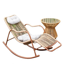 Rocking Patio Chairs, Anti Tipping Design Large Outdoor Rocking Chair, Suitable for Garden Porch Balcony Leisure Use(C,120 * 89 * 61cm)