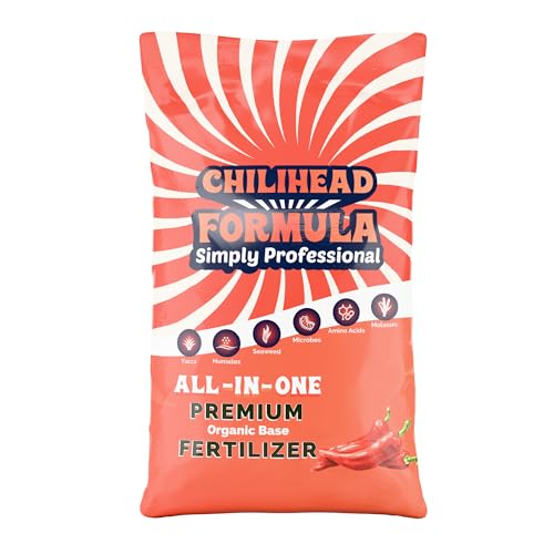 SIMPLY PROFESSIONAL FORMULA Chilihead Formula - All-in-One Fertilizer for Peppers & Chilies with Balanced Nutrition - Water Soluble Plant Food for Bold Harvests & Thriving Plants - 50 LB Bag