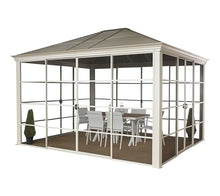 Sojag 10' x 12' Striano Hardtop Gazebo Champagne