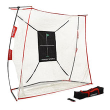 Rukket Sports Haack Golf Net Pro 9x7x3ft | Indoor & Outdoor Practice Driving | Swing Training Aids by SEC Coach Chris Haack