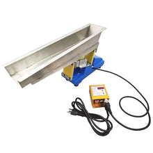 INTBUYING Electromagnetic Vibrating Feeder Shaking Feeding Machine 110V/220V Vibration Feeder GZV-3 for Powder and Granular Materials