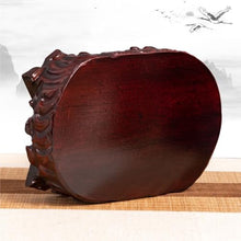 QUANGJN Pcs Plants Saucers All Solid Wood Heightened Ornament Base Vase Bonsai Fish Tank Bottom Bracket Plant Pot Saucers,