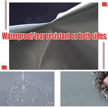 FENGZEQUAN Gray Transparent Tarp Side Panels, Outdoor Curtain PVC Plastic Cover for Pergola with Zipper,PVC Partition Curtains, Waterproof for Outdoor Curtains,Heavy Duty(H3xL10m/H9.8xL32.8ft)
