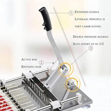 JYXYXSCP Manual Lamb Skewer Machine, 10-Hole Barbecue Bamboo Skewers, Home Barbecue Party Barbecue Assistant, Vegetable Barbecue Skewers