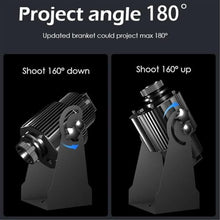 FinOti 200w,Logo Projection Light spot Light Ground Rotation Sign Advertising Image Outdoor Dynamic Clarity Light Custom Powerful 150 watts