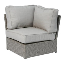 Hassyee Outdoor Wicker Conversation Set with One Coffee Table and Two Side Tables for Poolside, Lawn, Patio Furniture Set with Soft Cushions and Weather Resistant Frame for Balcony