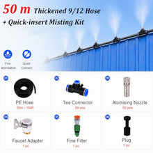 Yard Garden Watering System with Sprinkler Emitters